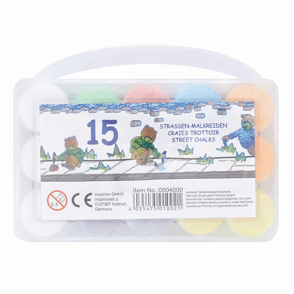 15 Pieces Of Street Chalk Avenue