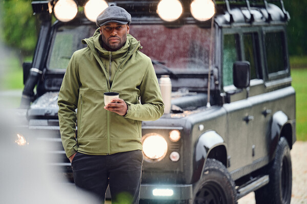 Harvest Lodgetown Softshell Black XXL