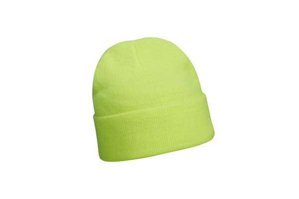 3028 - beanie - green (hi-vis)