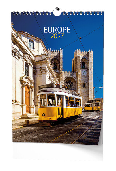 Nástěnný Kalendář - Europe - A3