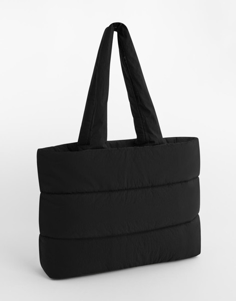Quilted Tote Bag - Natural Stone / ONE SIZE