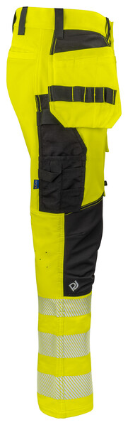 6527 Waistpant Stretch Yellow/black C152