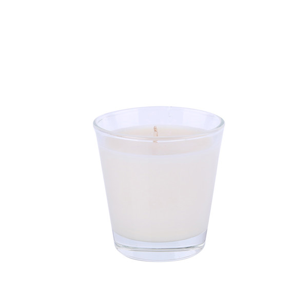 Ultra glass candle, 85 mm height, 81 mm dia - Transparent