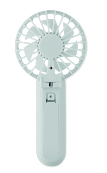 Portable foldable fan Ibera - White