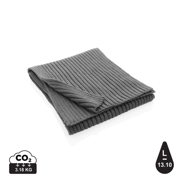 XD - Impact AWARE™ Polylana® knitted scarf 180 x 25cm