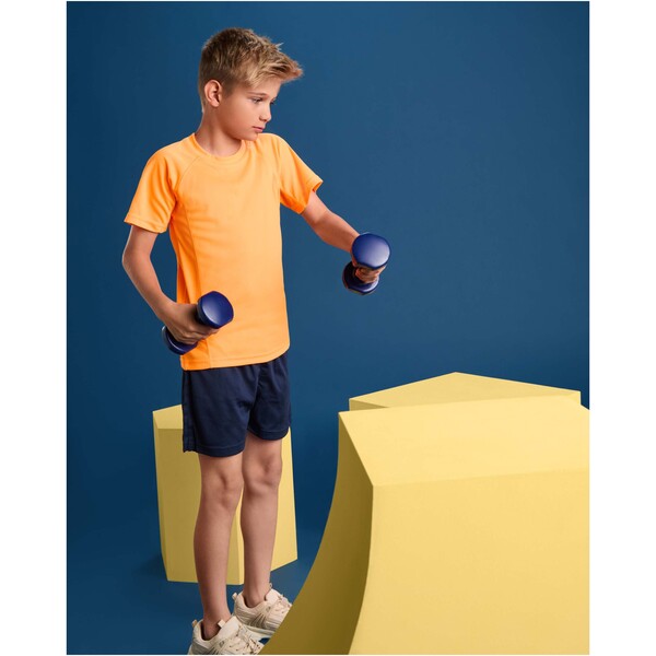 Montecarlo 150 g/m² sportshirt met korte mouwen voor kinderen - Rosette / 12