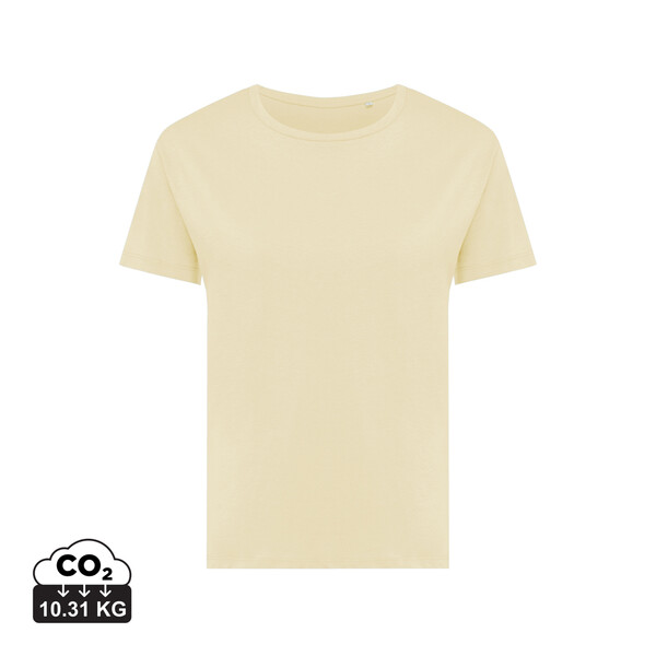 Dámské tričko Iqoniq Yala z recykl. bavlny - Cream Yellow / L