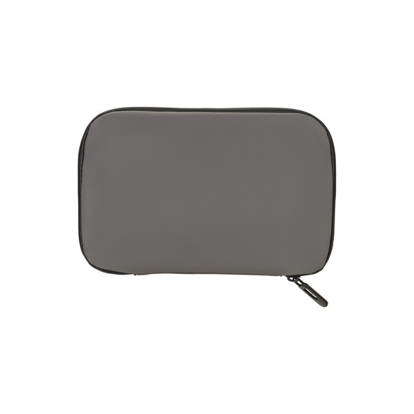 Water-Resistant Soft Pu Tech Organiser - Grey