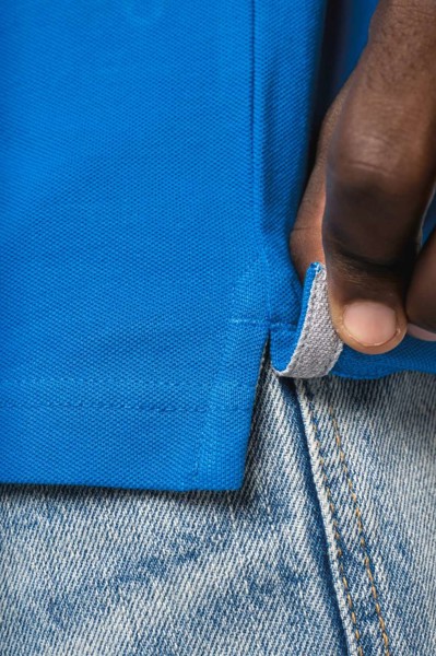 MUŠKA POLO MAJICA KRATKIH RUKAVA U PIQUÉ - Bijela / M