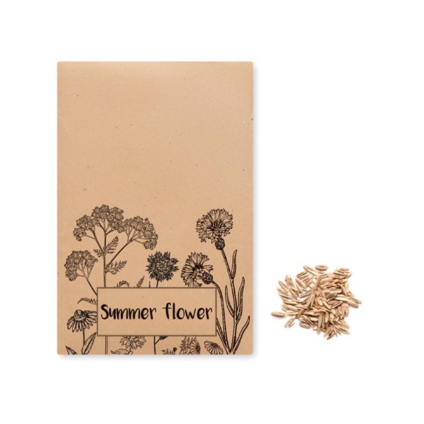 Flowers mix seeds in envelope Seedlope