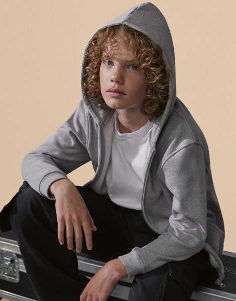 Id.334 Zip Hood / Kids - Sport Grey / 5/6 (110/116)
