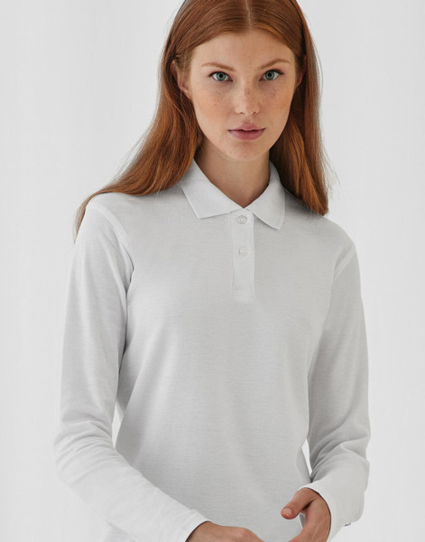 Id.001LSL / Women Polo - White / XS