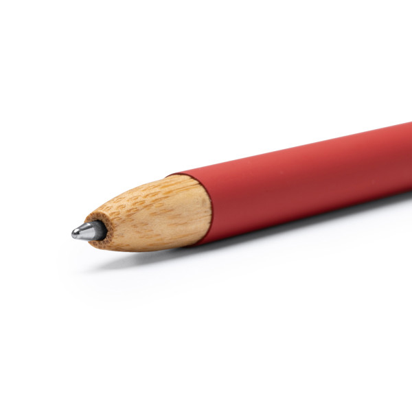 Ball Pen Silma - White / BLUE INK