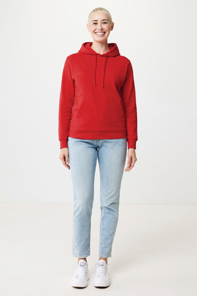 Iqoniq Jasper recycled cotton hoodie - Red / XS