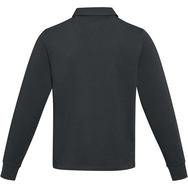 Clyde Rugby Polo Sweatshirt Unisex - schwarz / 2XS