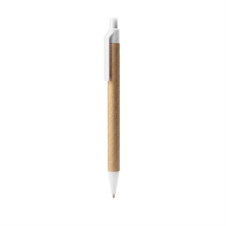 Ballpen Alder - White / BLUE INK