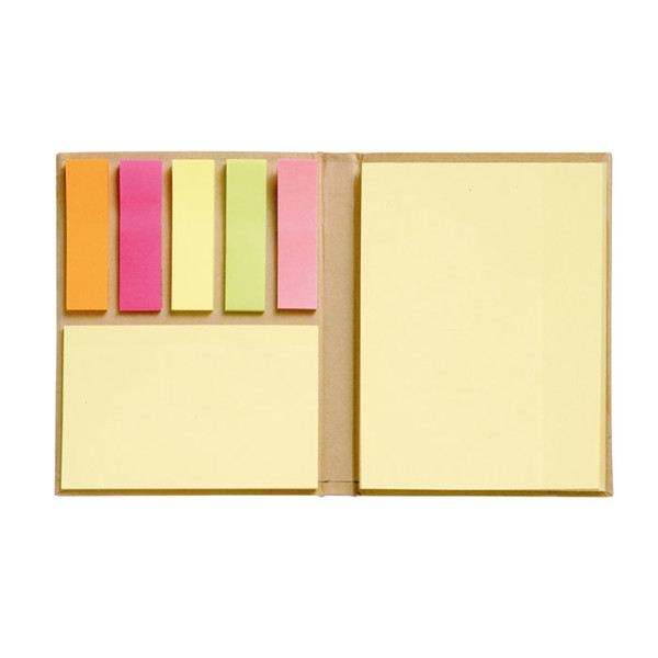 Recyclo sticky memo blok recikliran ovitek, 3 kosi