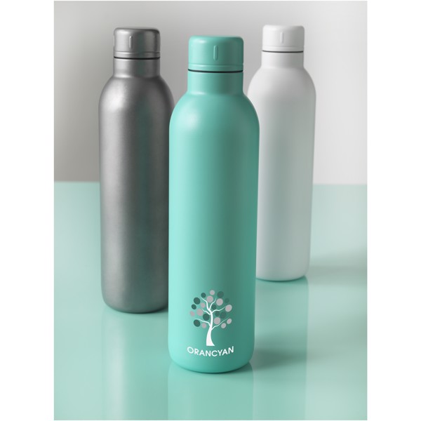 Bouteille de sport de 510ml avec isolation par le vide et couche de cuivre Odin - Bleu