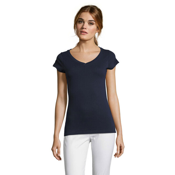 MOON T-SHIRT SENHORA 150g - French MarinhoS