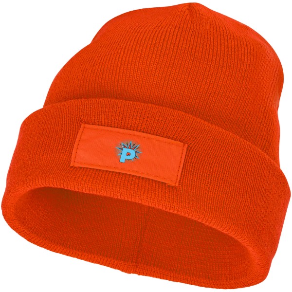Bonnet avec patch Boreas - Orange