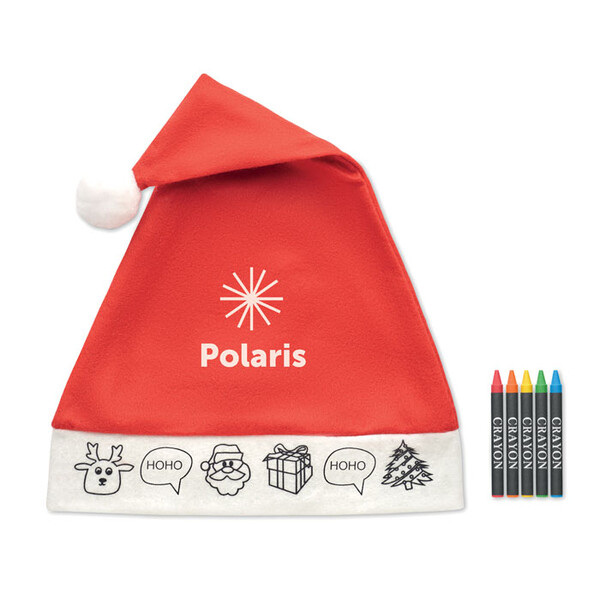 Kids Santa hat Bono Paint