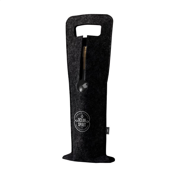 Wine Bag-to-Give GRS RPET sac à vin - Gris