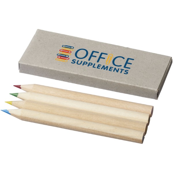 Set de 4 crayons de couleur Tullik
