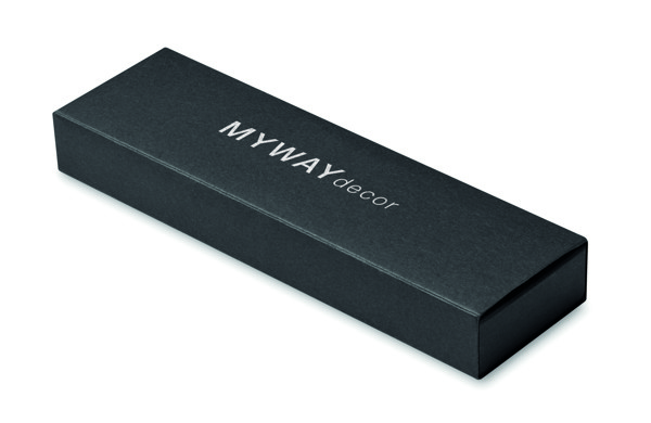 Conjunto de canetas no estojo Orwell - Preto