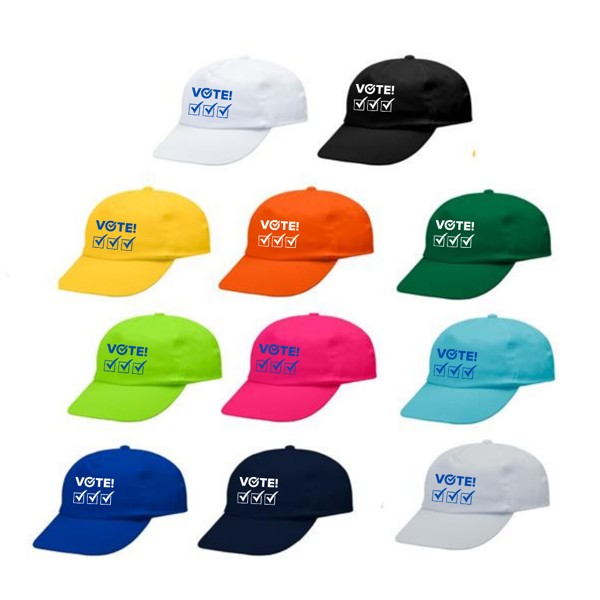 Boné para adulto. Com impressão a cores
