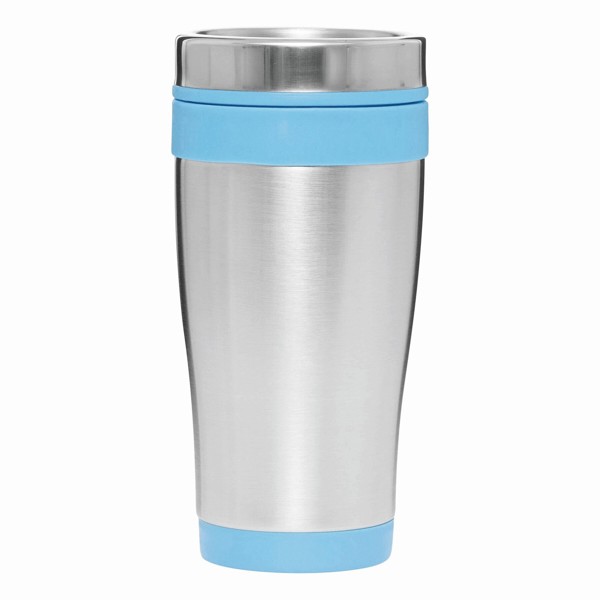 Isolierbecher Lungo - Blau / Silber