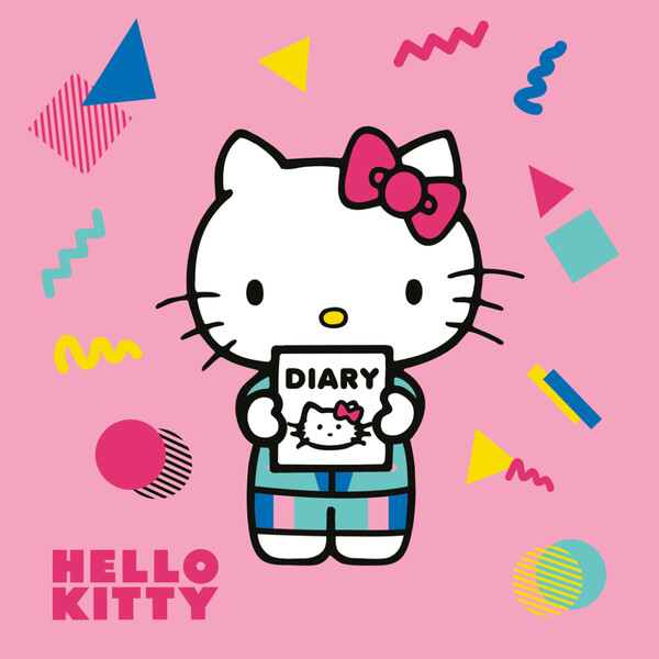 Notique Poznámkový Kalendář Hello Kitty 2027, 30 x 30 cm - Východní
