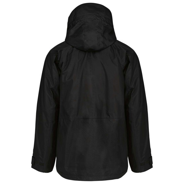 Jakna 3-u-1 PARKA - Crna / 2XL