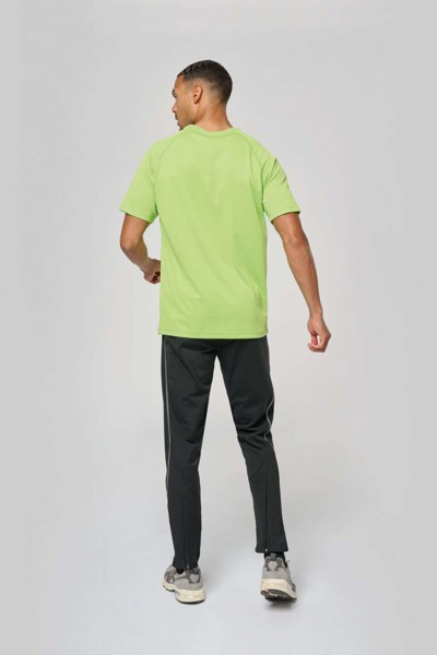Men's Short-Sleeved Sports T-Shirt - White / XS