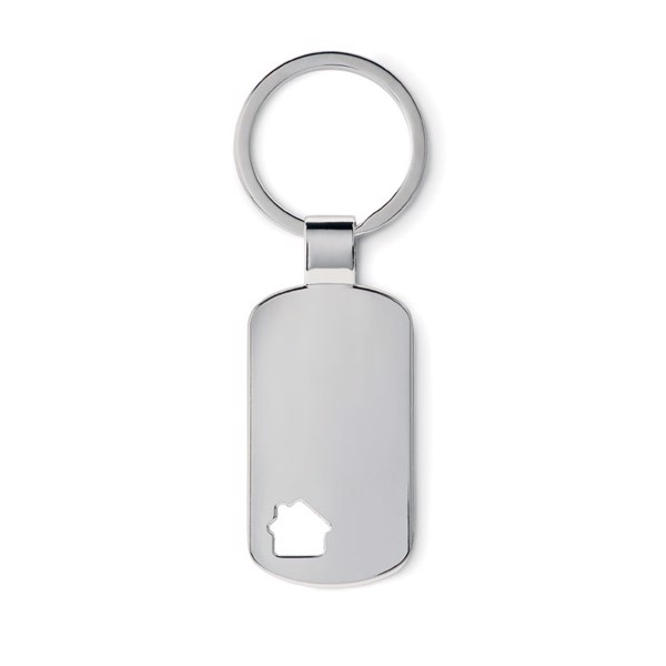 MB - Key ring with house detail House Key