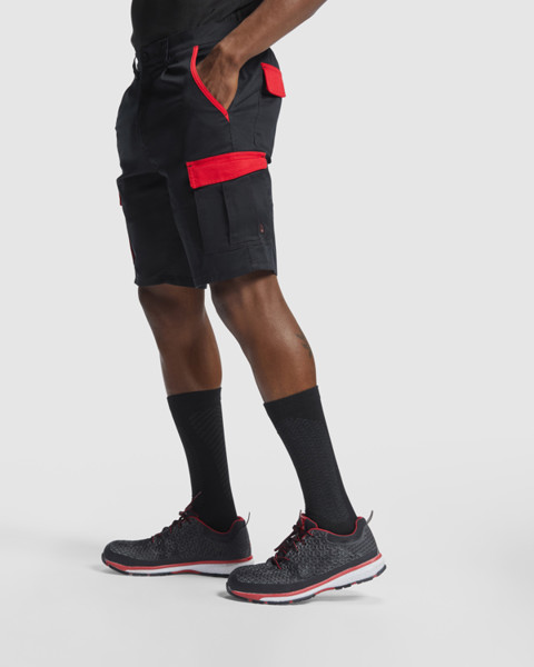 Bermuda Tahoe - Plomo/Negro / 2XL