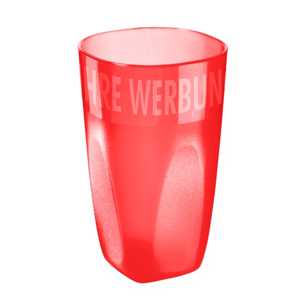 Trinkbecher "Maxi Cup" 0,4 L - Trend-Rot Pp