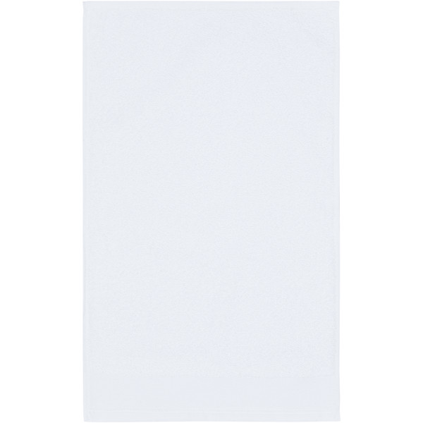 Chloe 550 g/m² håndklæde i bomuld 30x50 cm - Hvid