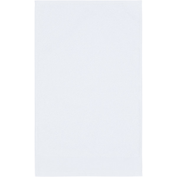 Serviette en coton 550 g/m² 30x50 cm Chloe - Blanc