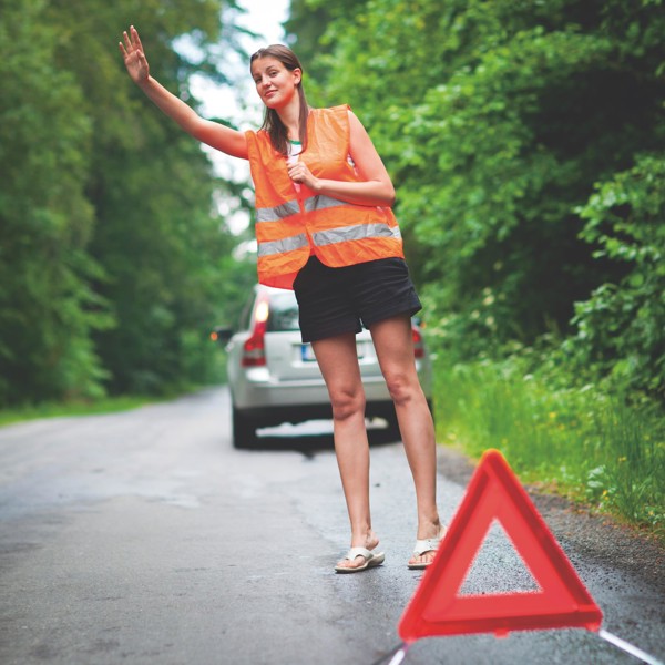 Gilet de securité Visible - Orange