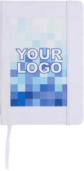 Notitieboek Samira | Gerecycled PET | A5 | Gelinieerd - wit