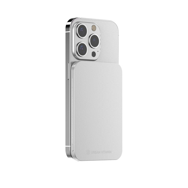 Urban Vitamin Burbank RCS plastic/alu  3000 mah powerbank - Silver