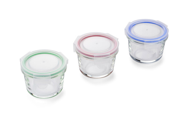 Stekleni kozarci PESTO set 3 x 120 ml