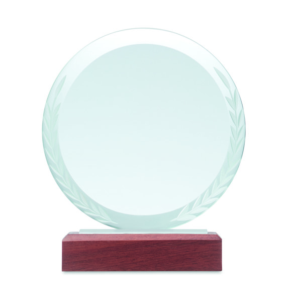 Plaque trophée ronde Keen