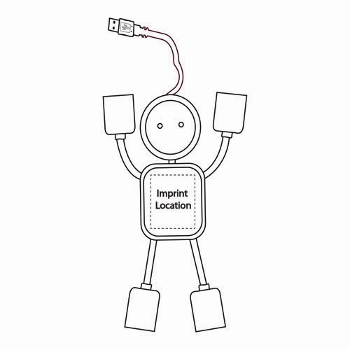 Little Man 4 Port USB Hub