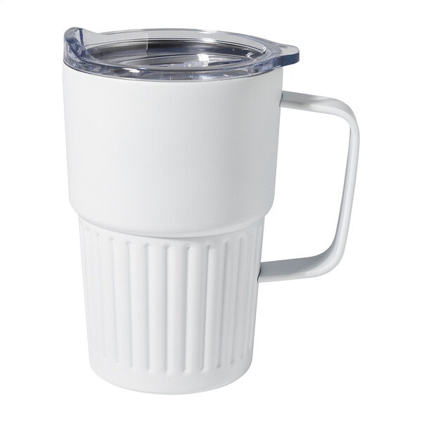 Thermobecher Streaky Grab - Weiß