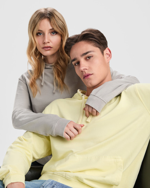 Kenia Sweatshirt - Stone Grey Wash / XXL