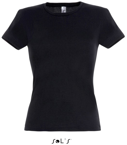 Sol's Miss - Women’S T-Shirt - Deep Black / L