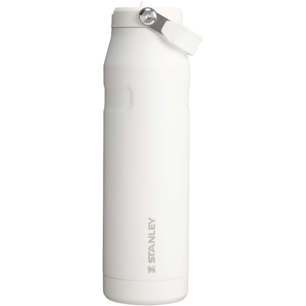 Stanley IceFlow™ 2.0 1060 ml Flasche mit Flip-Trinkhalm - weiß gefrosted