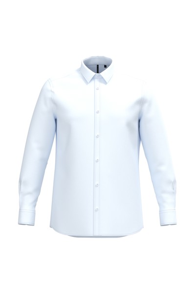 Men’S Poplin Easy Care Polycotton Shirt - White / L
