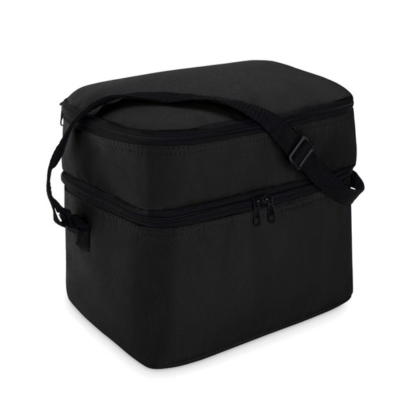 Cooler bag with 2 compartments Casey Black